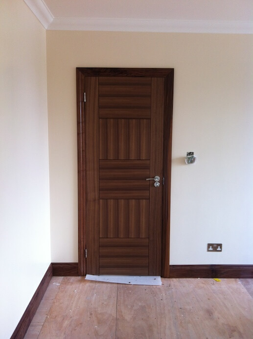 Walnut Internal Doors Supply and Fit